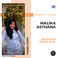 Finance Intern, JPMC