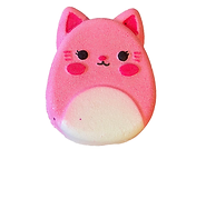 squishmallow cat bath bomb