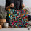 Thumbnail: Mix and Max Graffiti Burst Tote Bag