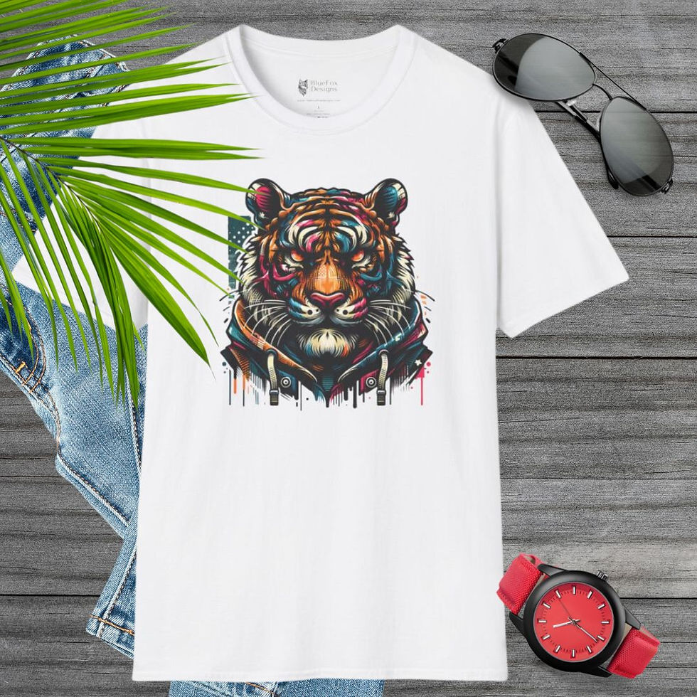 Savage Roar: Bold Tiger in the Streets T-shirt