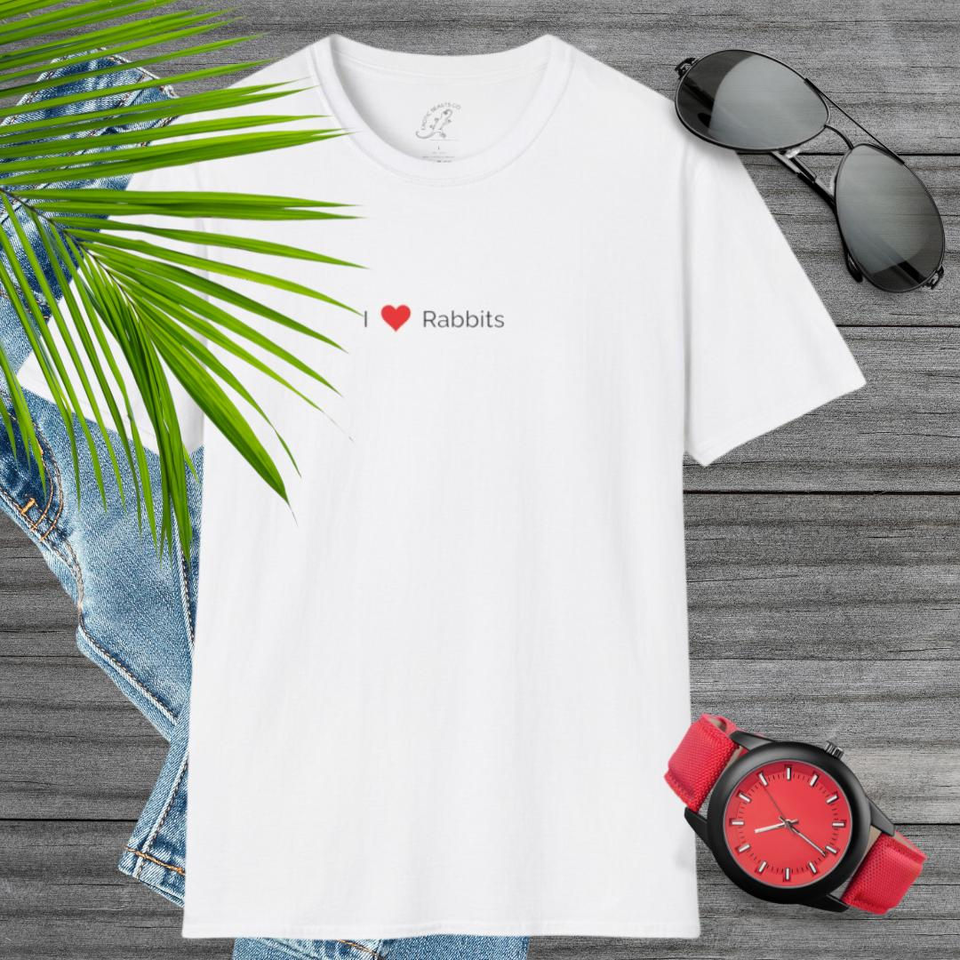 I Love Rabbit T-shirt