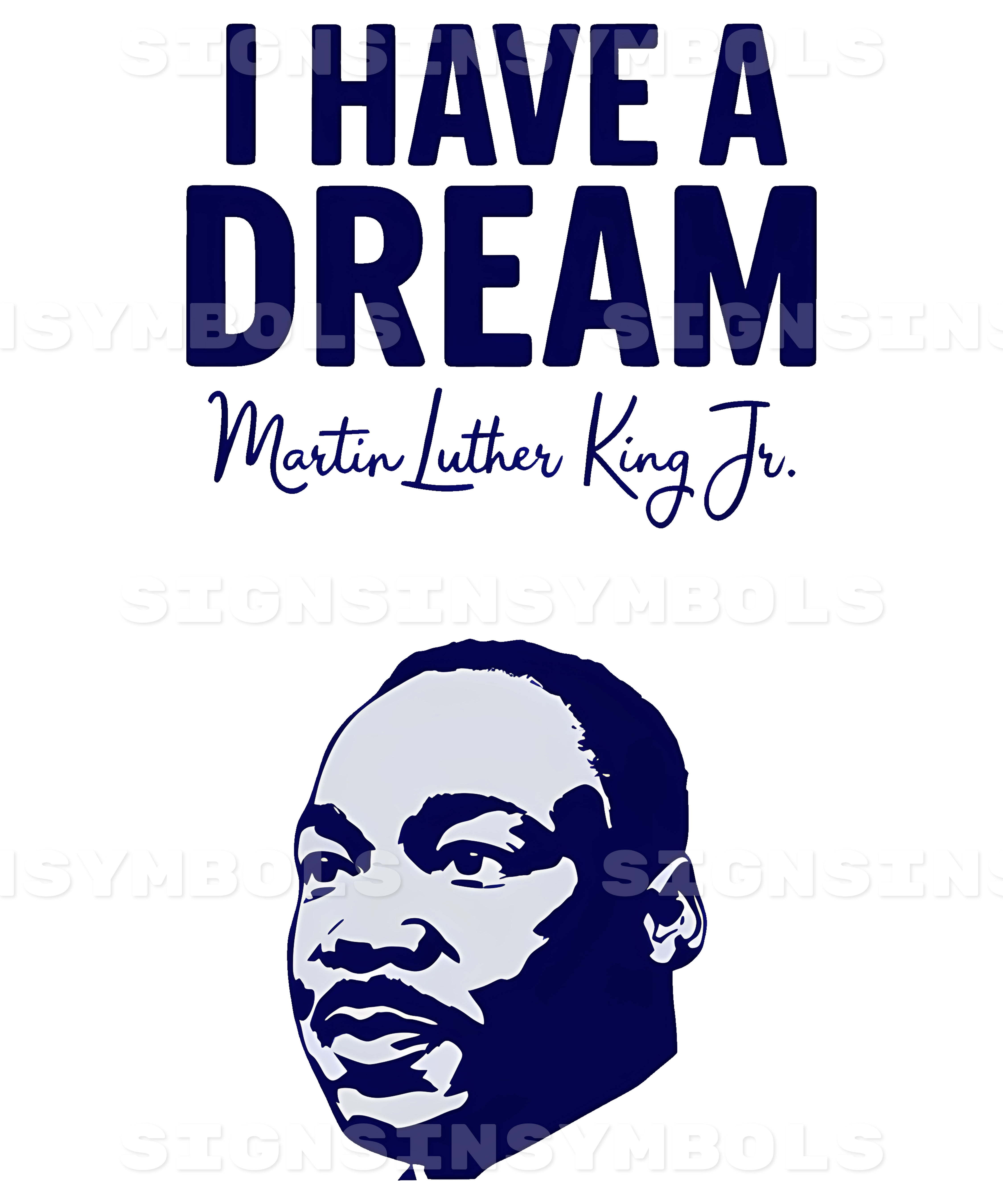 MLK I Have A Dream Design