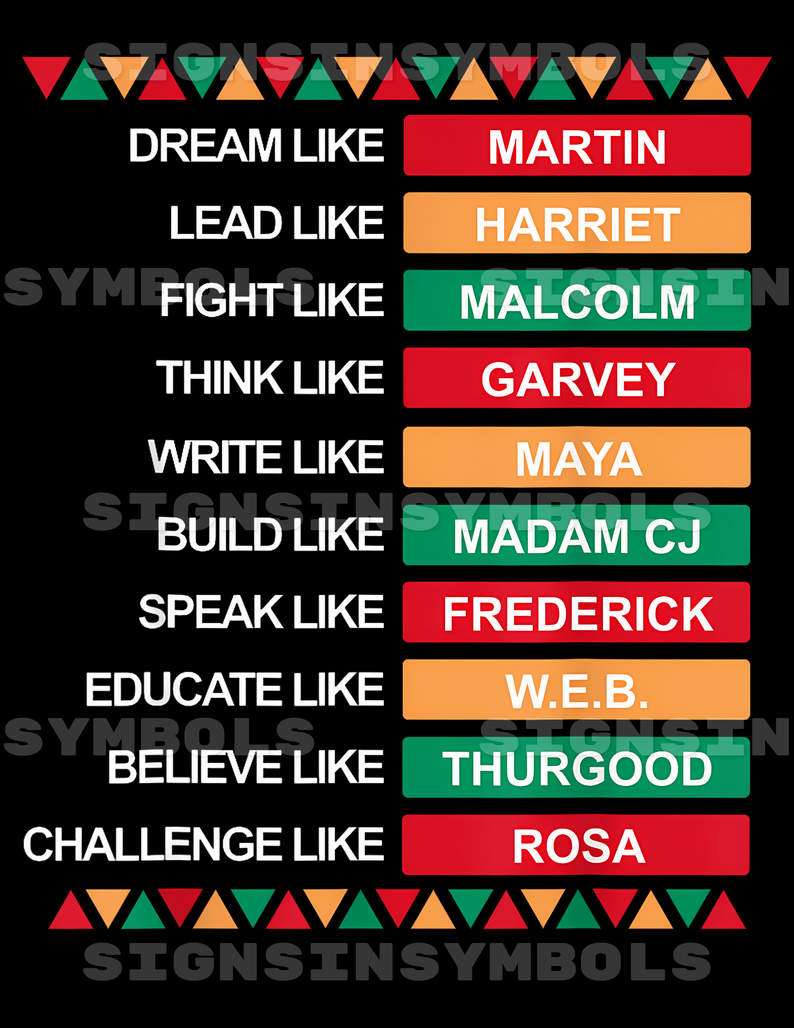 MLK Day Dream Like Martin Design