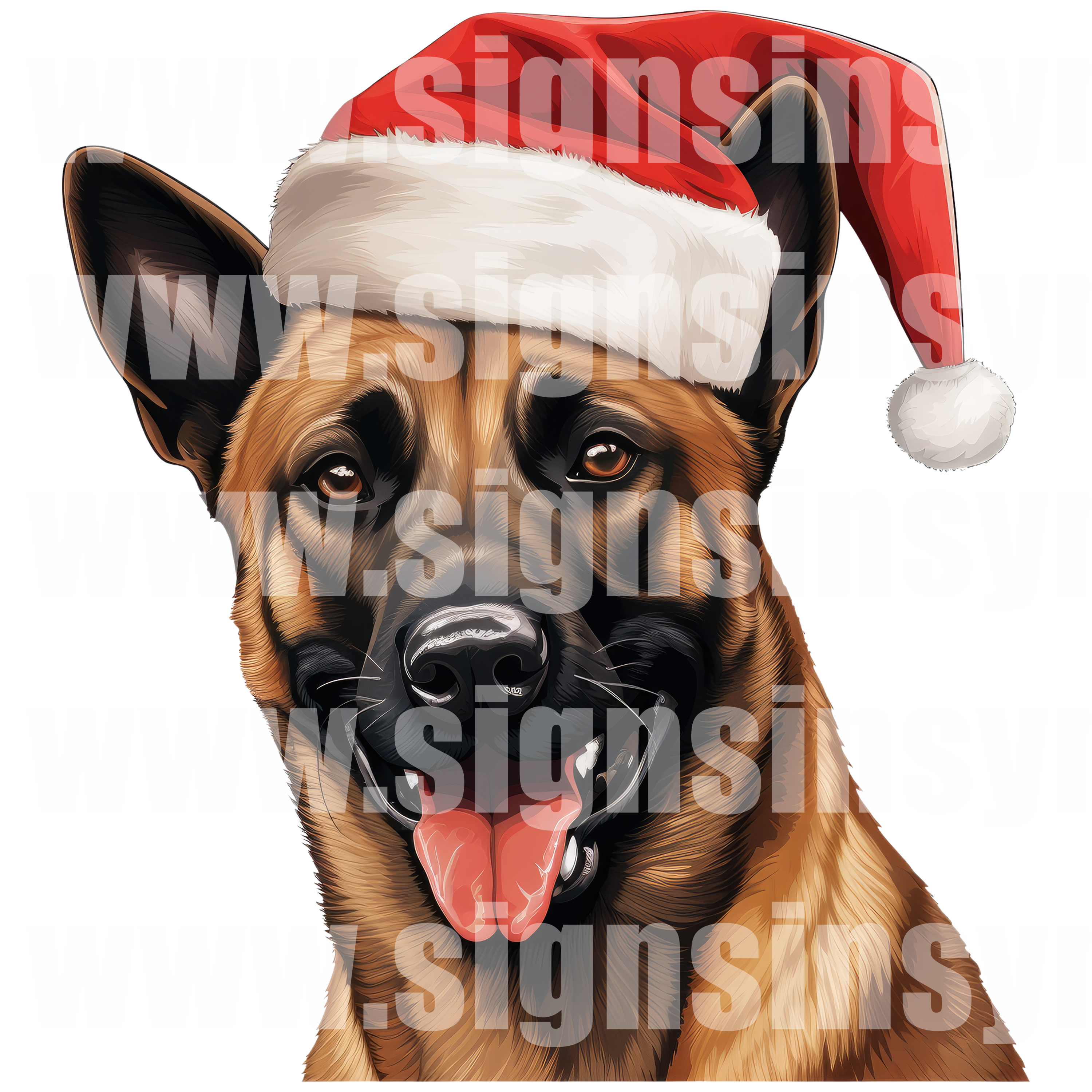 Christmas Dog Design 171