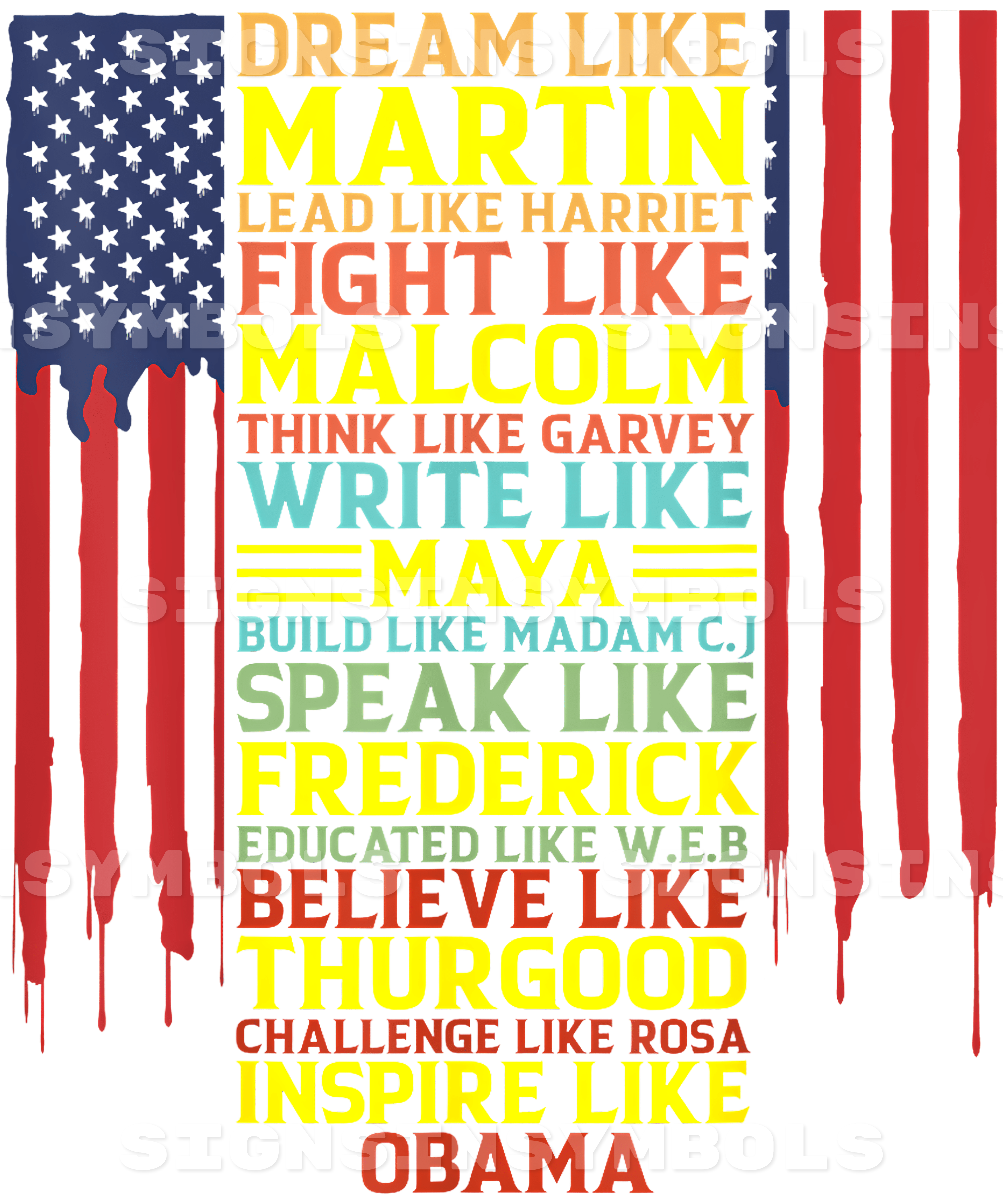 MLK Day Dream Like Martin Design