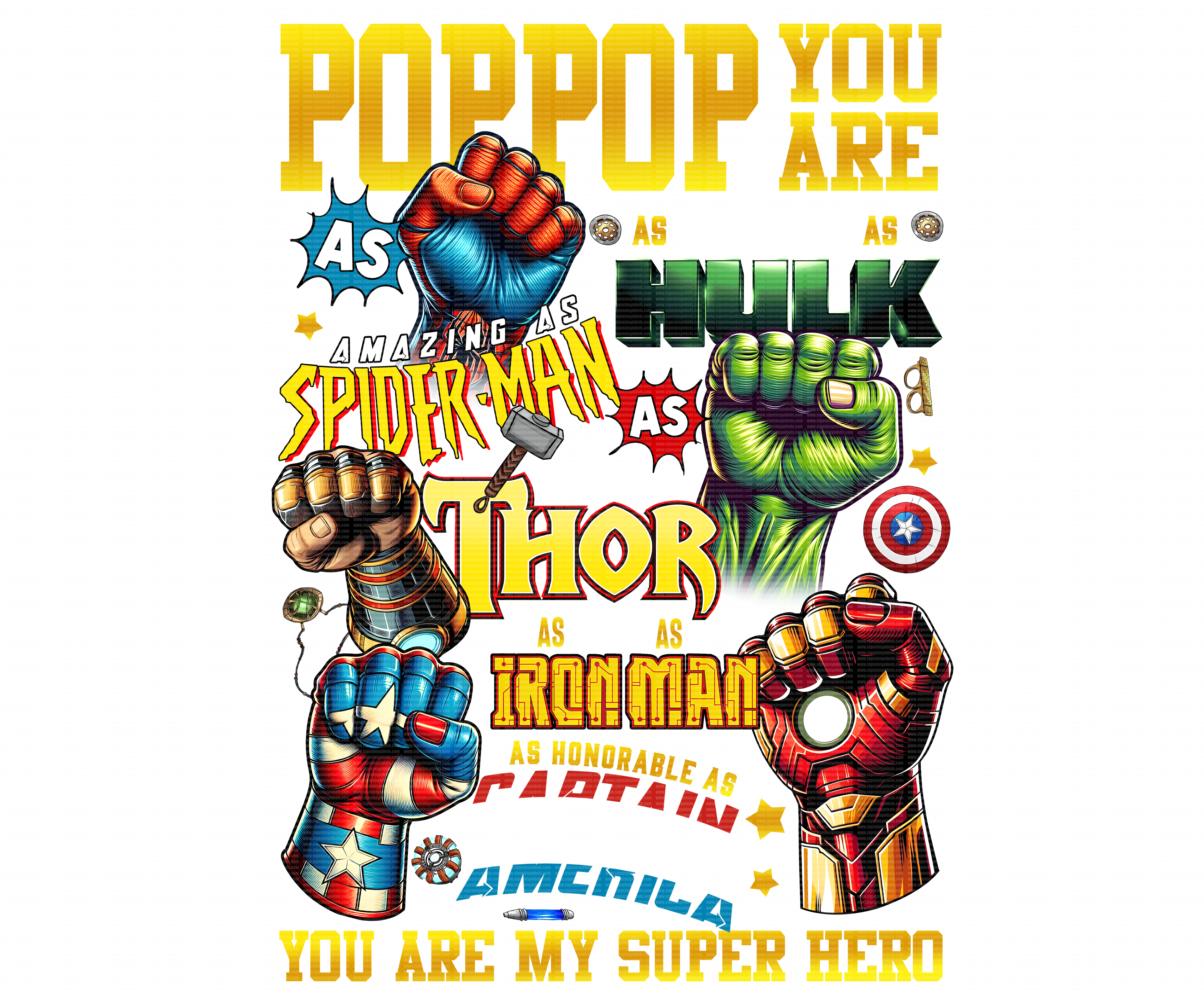 fathers day heat transfer