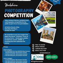 Photography Competition - Increased Prize Fund