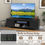 Thumbnail: 2 Cable Holes TV Stand for TVs up to 70 inches with Power Oulet