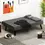 Thumbnail: 3-Position Adjustable Backrest on a 164cm Long Convertible Futon Sofa Bed