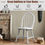 Thumbnail: 2 Piece  Kitchen Wooden Dining chairs with High Spindle Back
