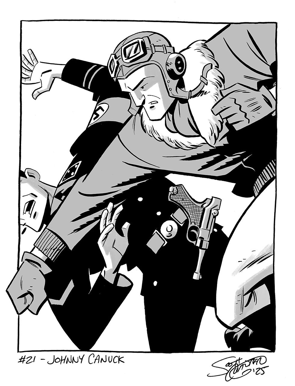 Johnny Canuck created by Leo Bachle