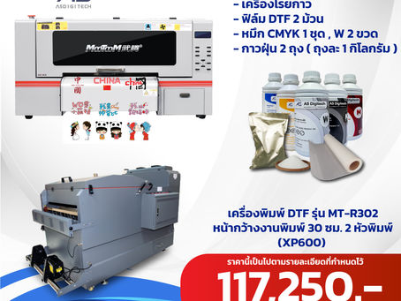 เครื่องพิมพ์ DTF 30 ซม.