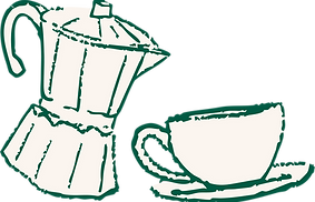 Cups and saucers icon
