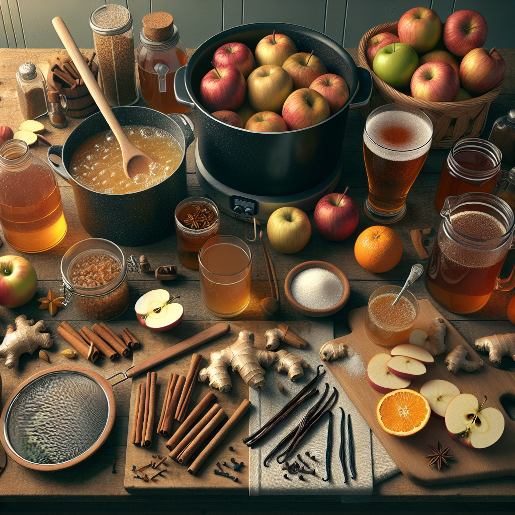 Freshly Brewed Apple Cider