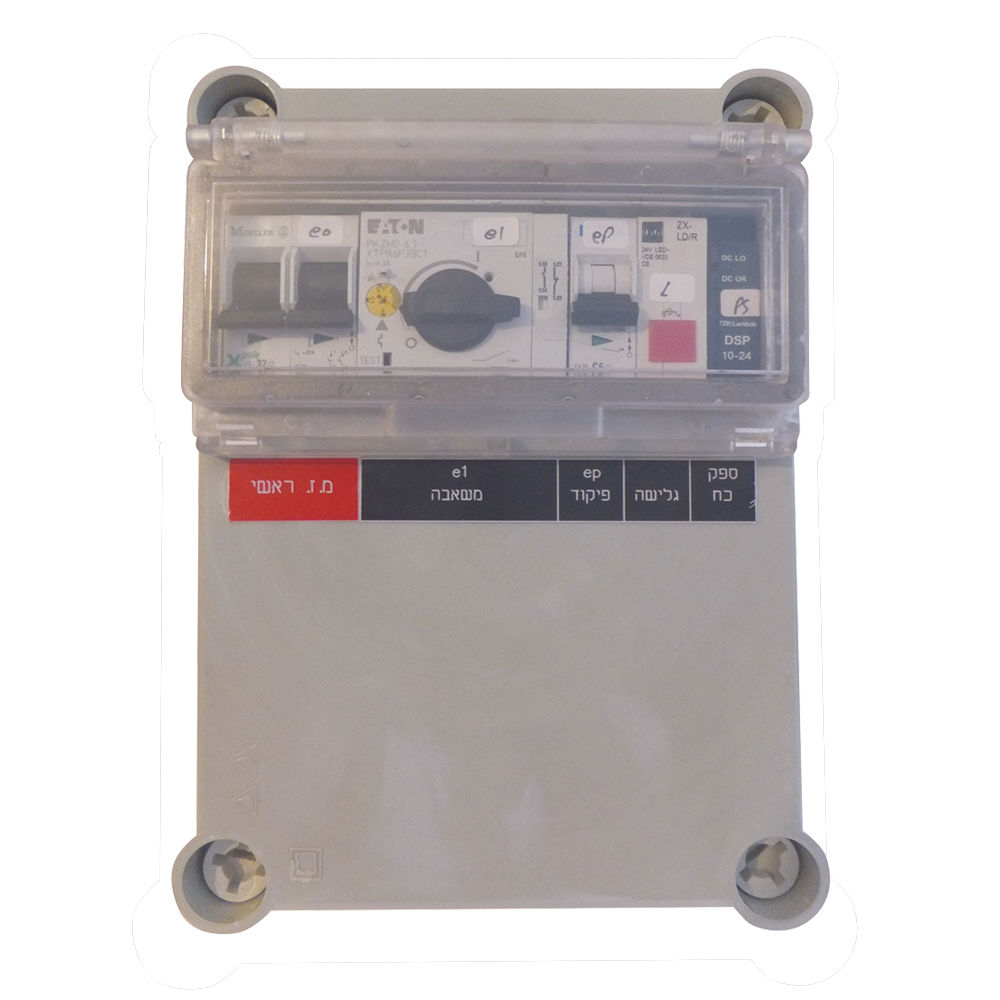 לוח פיקוד עם הגנת עומס למשאבה בודדת