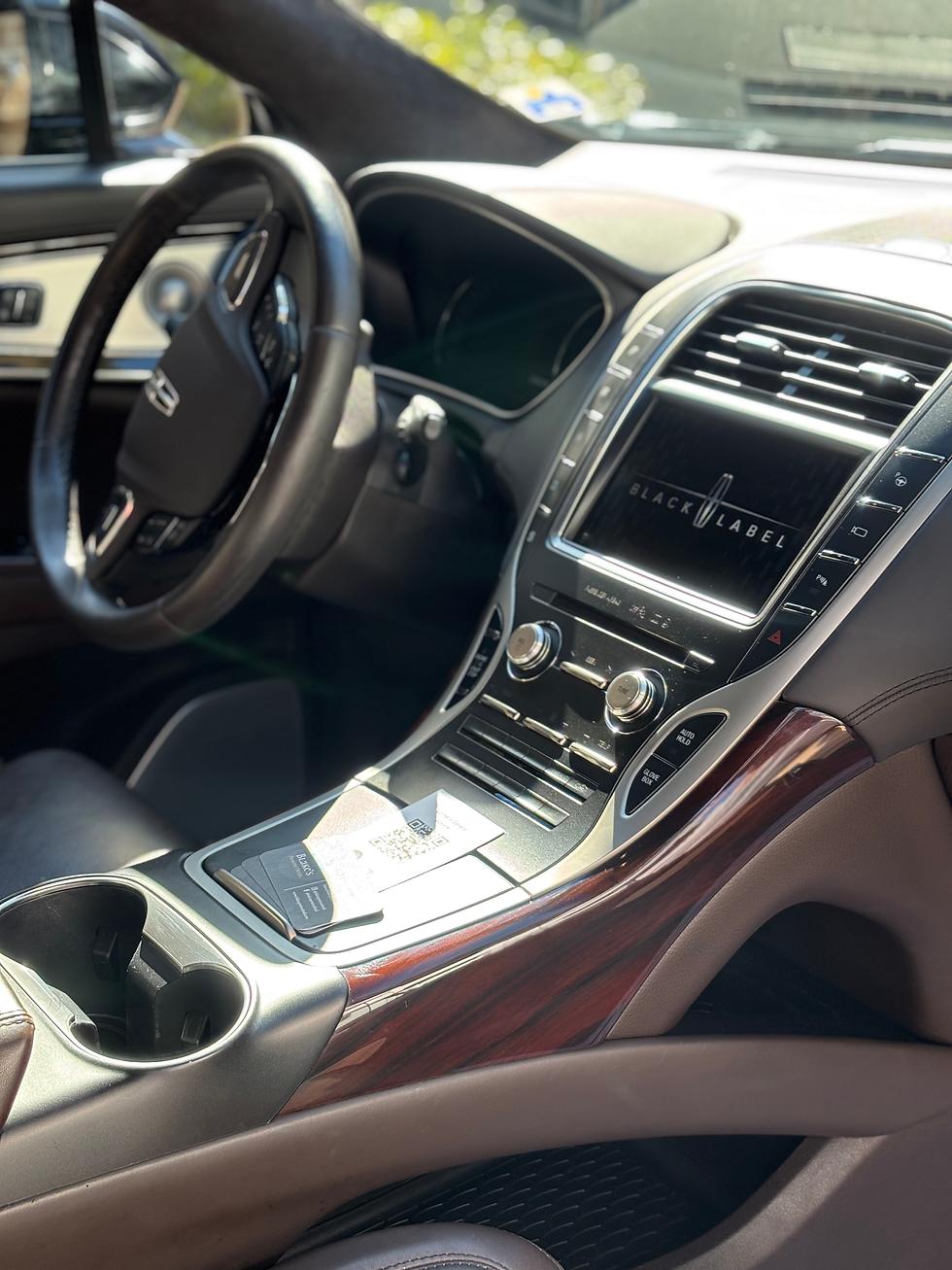 Lincoln Black Label Interior Detail