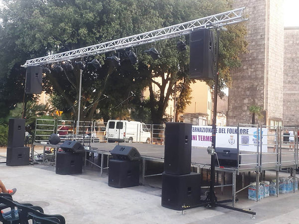 MONTAGGIO AUDIO-LUCI-PALCO