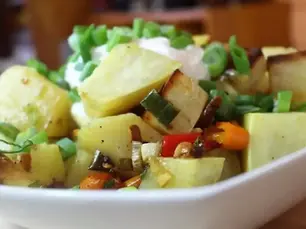 Sweet Potatoes Roasted in Coconut Oil