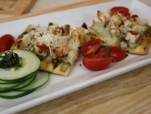 Chicken Pesto Flatbread