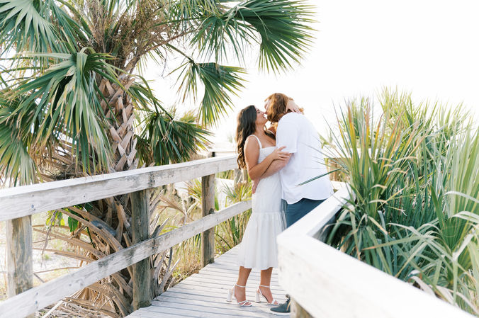 Tampa Engagement session on the beach