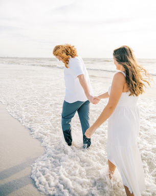 Tampa Engagement session on the beach