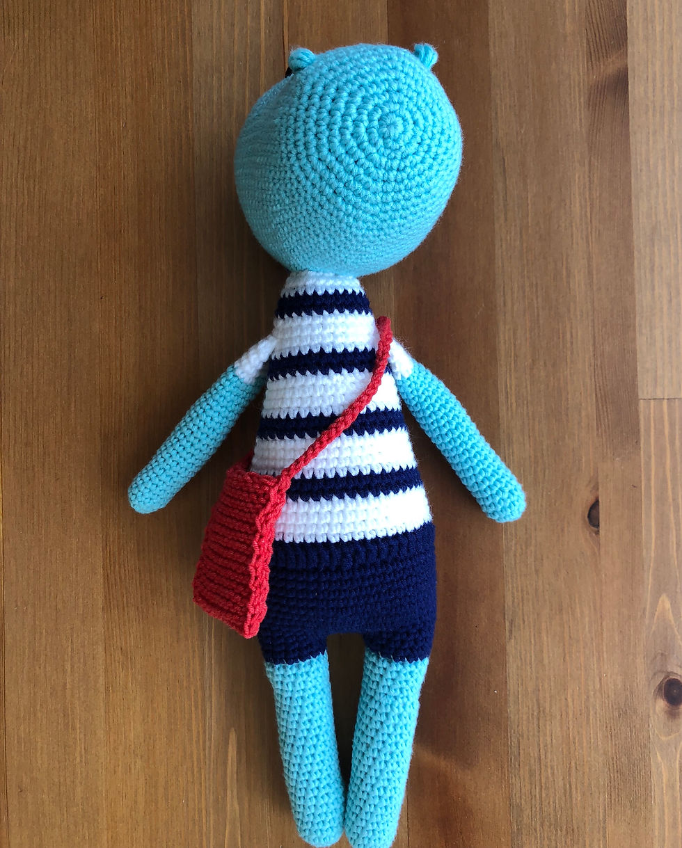 Thumbnail: Cute Blue Animal Amigurumi