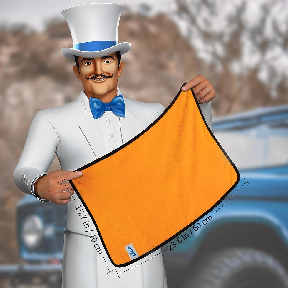 Thumbnail: MR.SIGA Professional-grade High-Quality Microfiber Car Towel