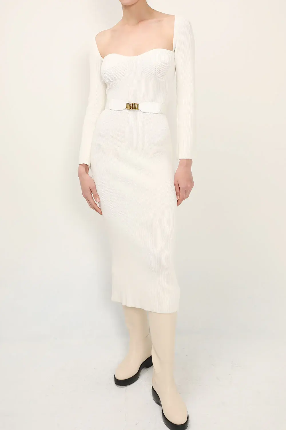 Olivia Ribbed Dress