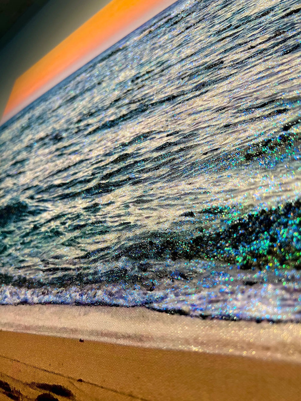 Thumbnail: Among The Waves - 16" x 20"