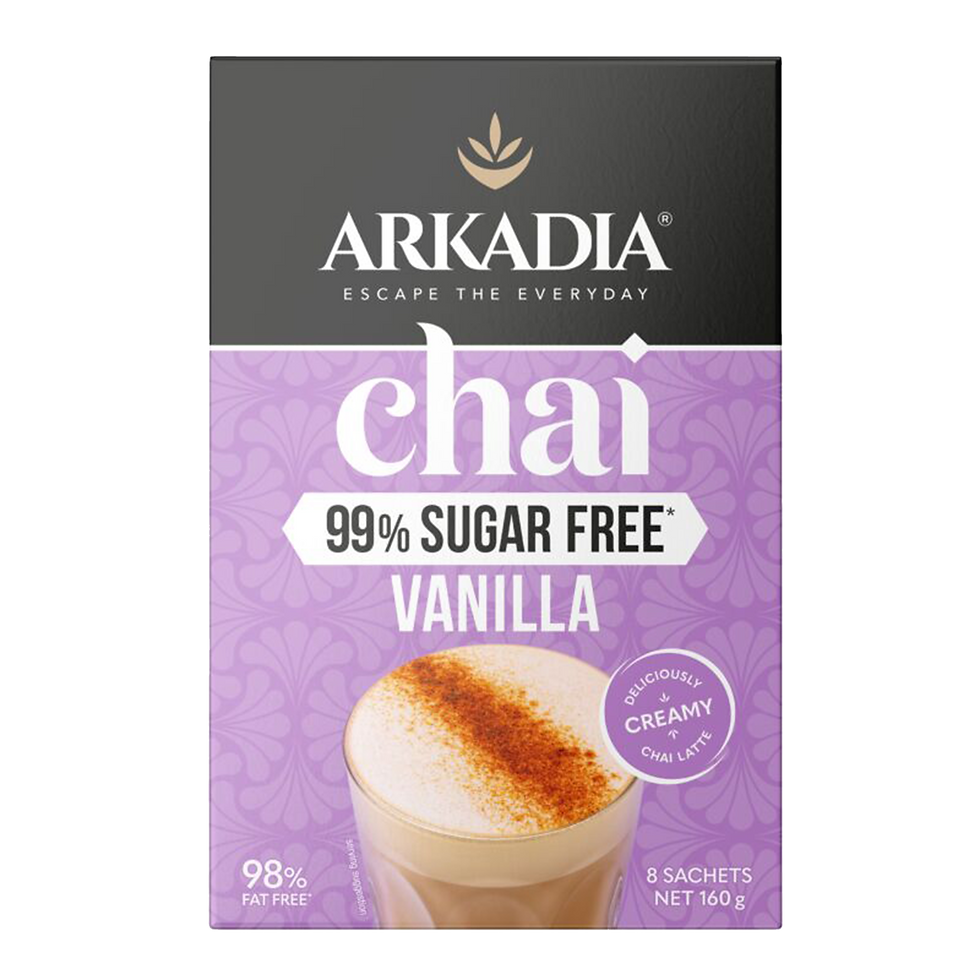 Arkadia Chai Vanilla 99% Sugar Free 8 Pack