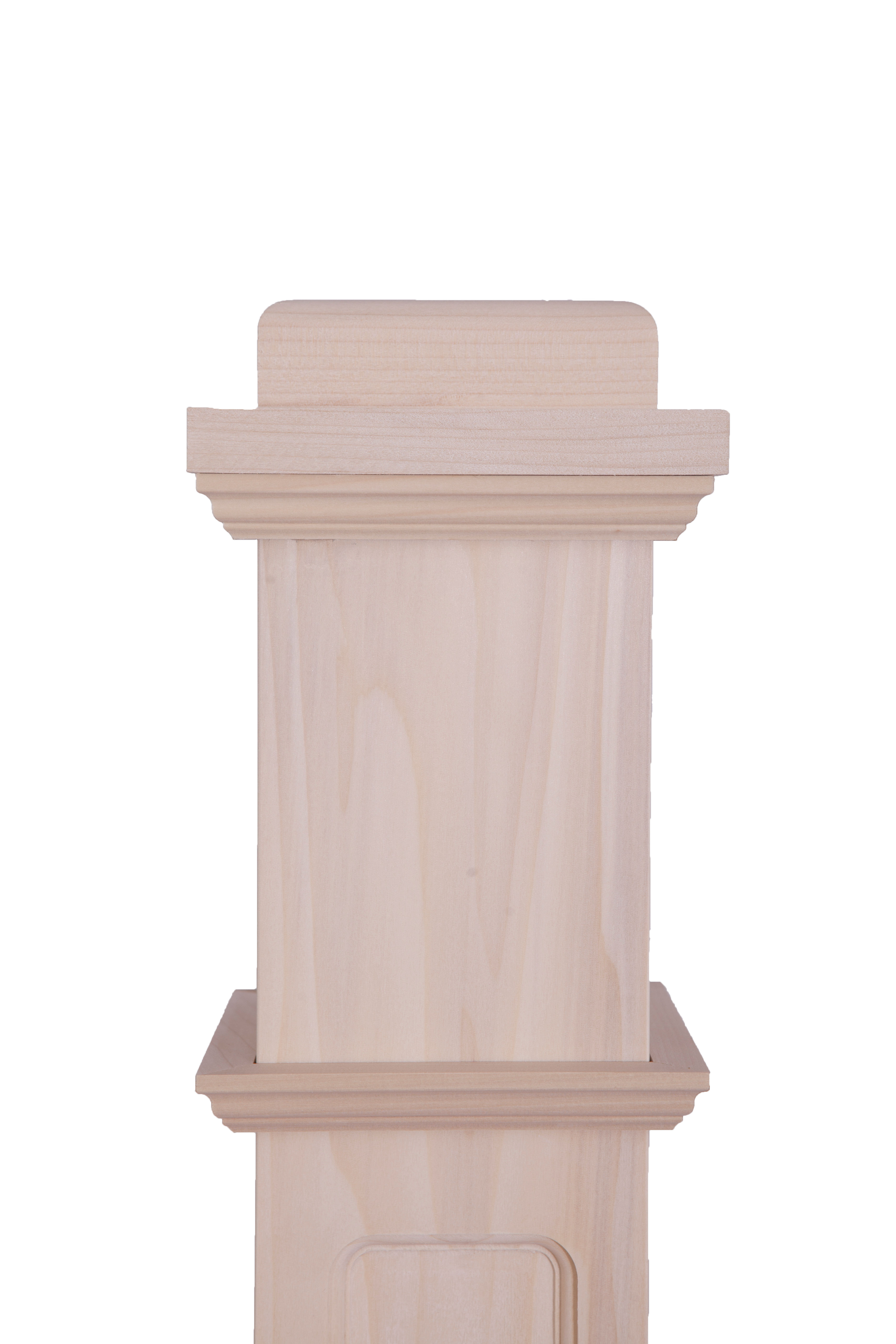 4375 Box Newel CNC Poplar