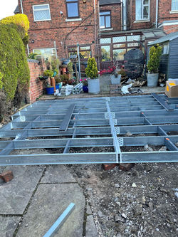 Composite decking at Junction 29 Plastics