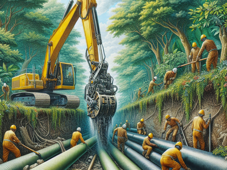Hydraulic Pipe Bursting Technology: The Eco-Friendly Advantage
