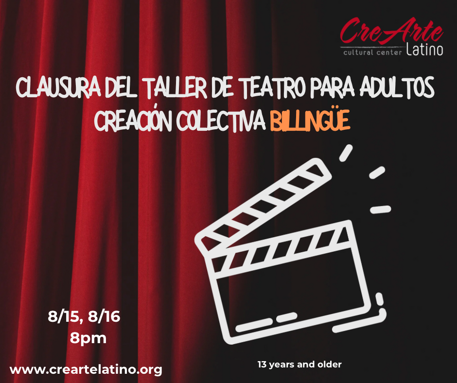 Clausura del taller de teatro para adultos Creation colectiva