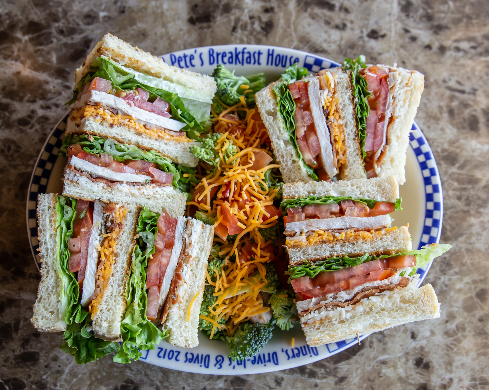 Arranged Food and Objects