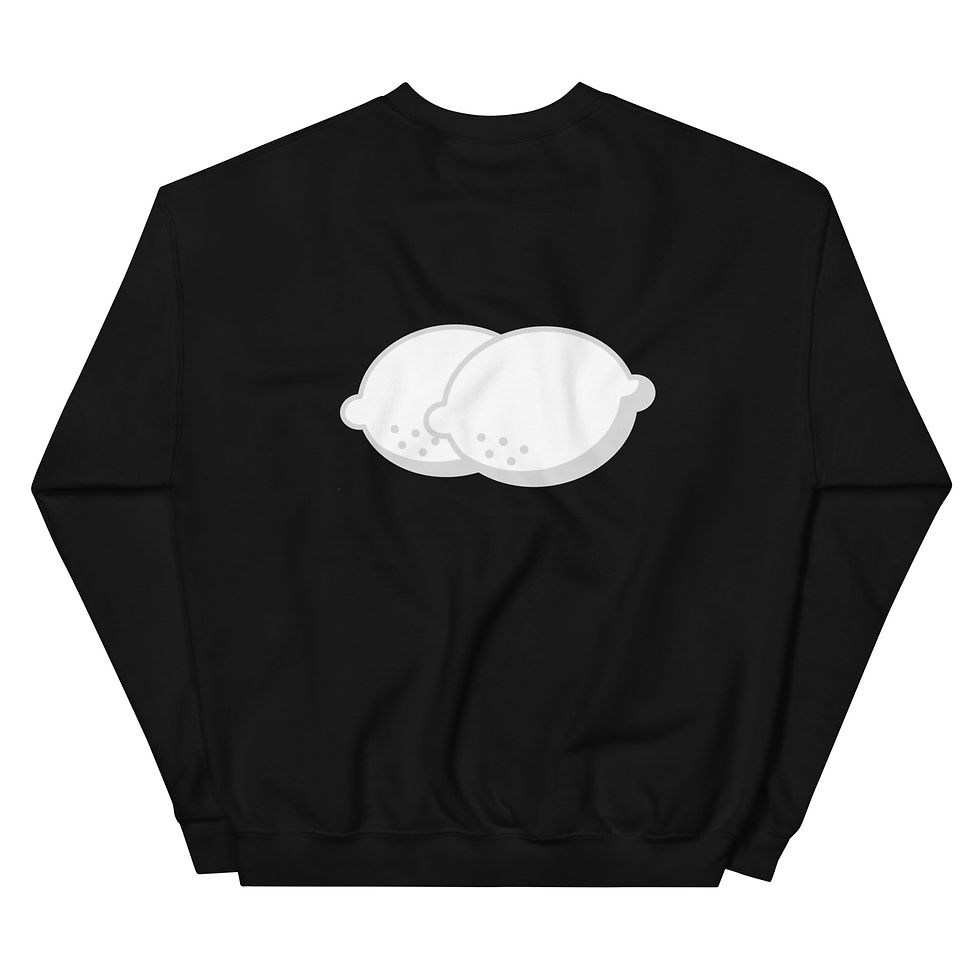 Grey Lemons Crew Neck