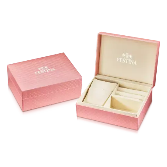 Miniatura: RELOJ FESTINA F16940/C ROSA CORREA DE ACERO, MUJER