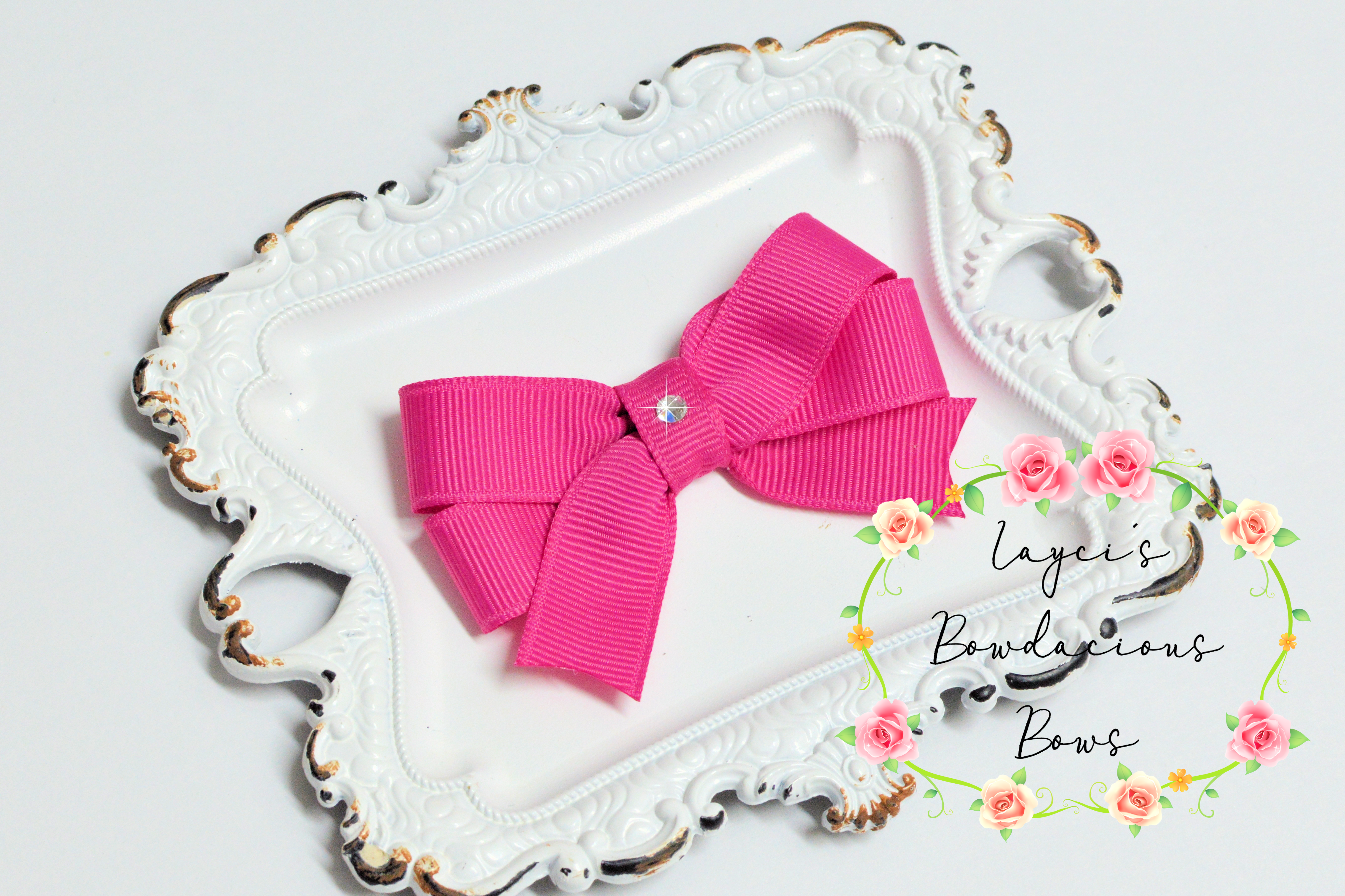 Petite Small Tails Down Hair Bows - 2.75" bows