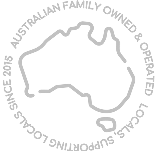 Australian Family Owned Since 2015 Logo