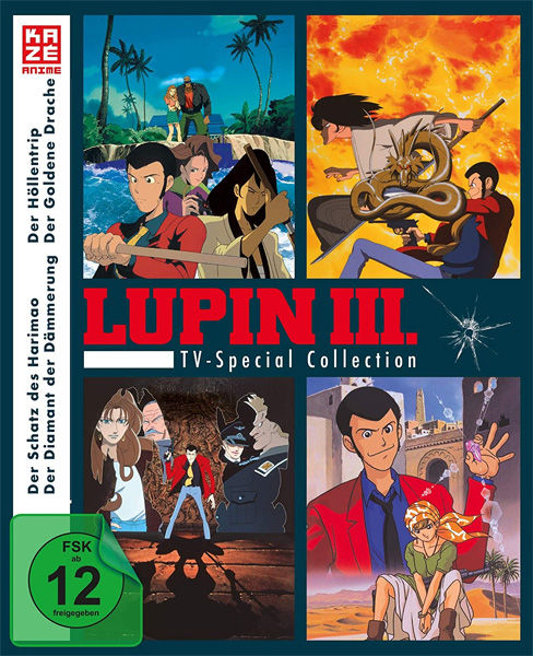 Lupin the Third - TV-Special (BR) 4Disc 4 TV-Specials