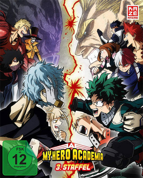 My Hero Academia - Staffel 3.1 (DVD) LE Limited Edition. mit Sammelschuber