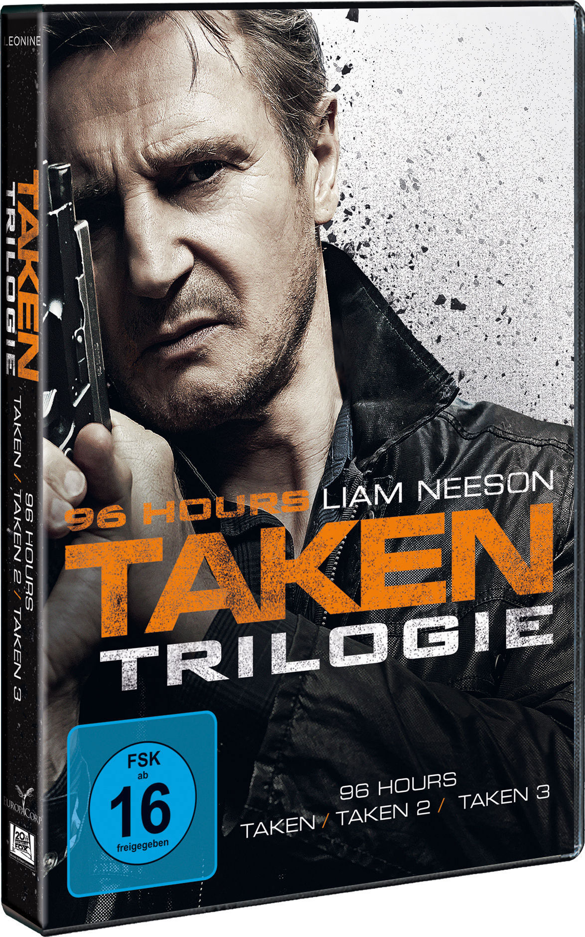 96 HOURS - TAKEN 1-3 (DVD) Trilogy Min: 294/DD5.1/WS 3Disc