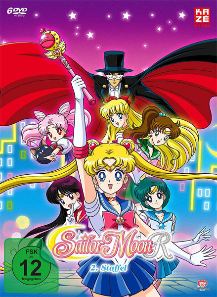 Sailor Moon - Staffel #2 (DVD) GA Sailor Moon R. Gesamtausgabe. 6Disc