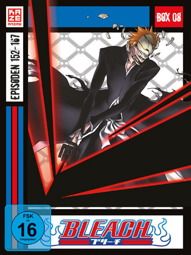 Bleach TV Serie - BOX #8 (DVD) 3DVDs Episoden 152-167