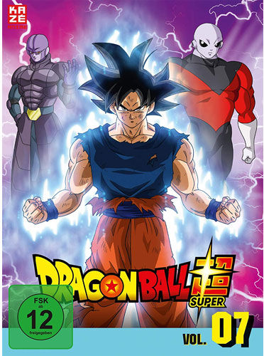 Dragonball Super - 7. Arc (DVD) 3Disc Episoden 96-112. Universum-Turnier