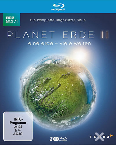 Planet Erde II BBC (BR) Eine Erde - Viele Welten. 2Disc. Min:300+50/DD5.1/WS