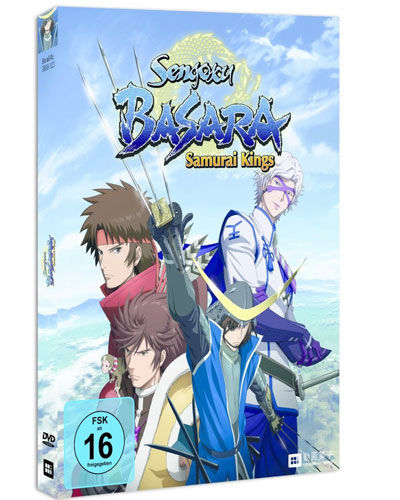 Sengoku Basara Samurai Kings BOX 2 (DVD) Komplettbox. Staffel #2. 3Disc
