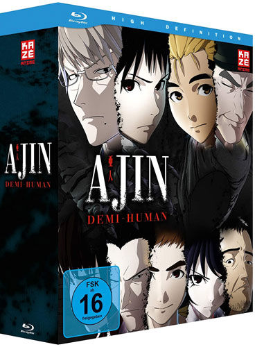 Ajin - Demi-Human - Gesamtedition (BR) Staffel 1+2. Limited Edition
