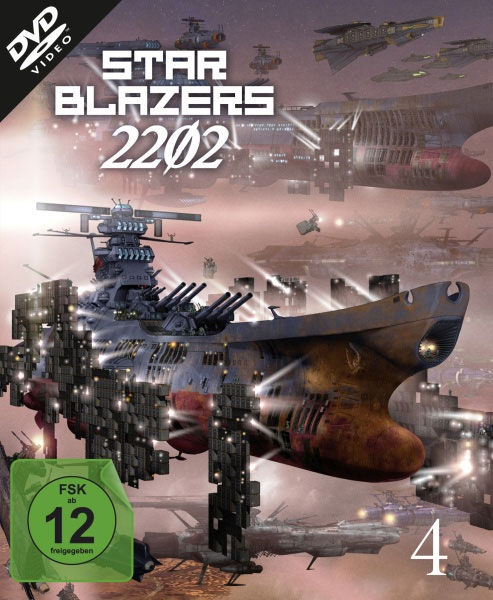 Star Blazers 2202 - Vol. #4 (DVD) Space Battleship Yamato. Ep. 17-21