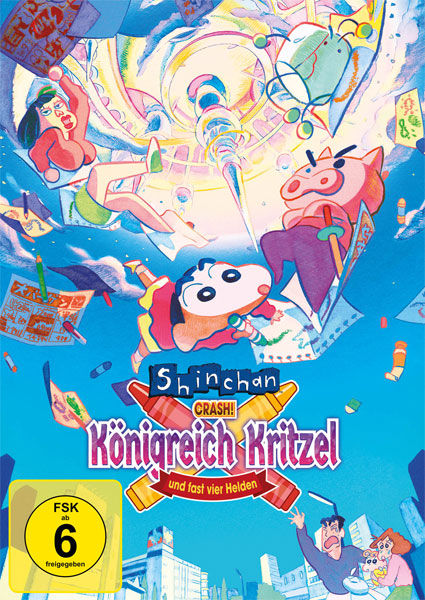 SHIN CHAN - Crash! (DVD) KG Kritzel... Königreich Kritzel und fast vier Helden